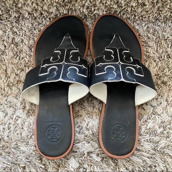 Tory Burch women’s slide thong sandals size 8M - Picture 5 of 9